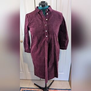 Joules Stella dress in wine red, Women's size 4, NWT